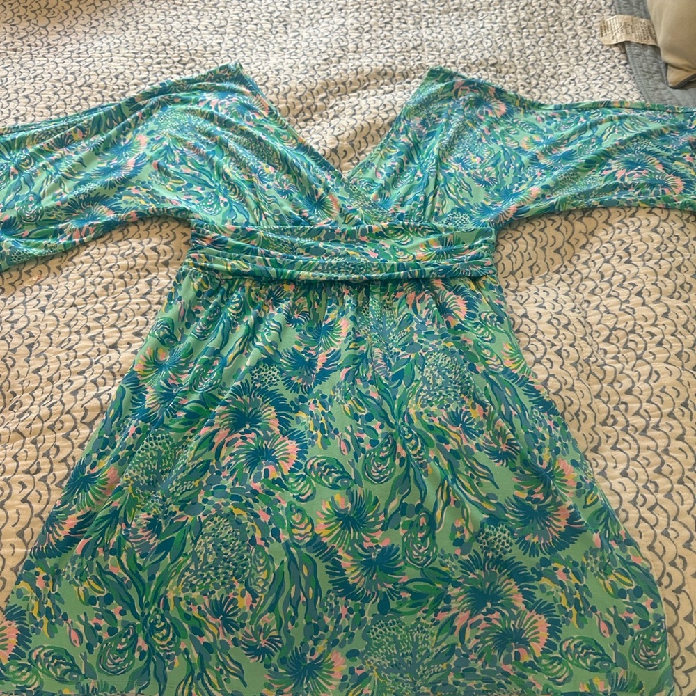 EUC Lilly Pulitzer Parigi Romper Size Medium